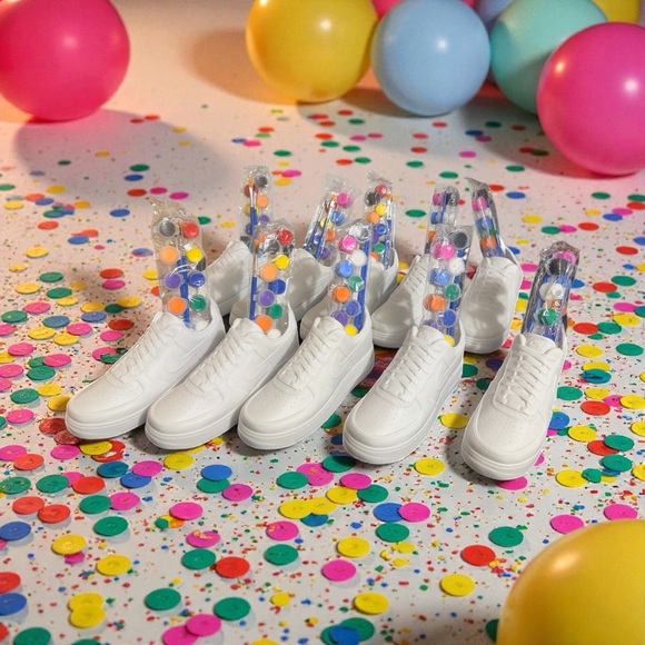Other - Sneaker Paint Party Model Kit (10 pk)- 6.5” Nike Air Force 1 Models w Paint Kit!